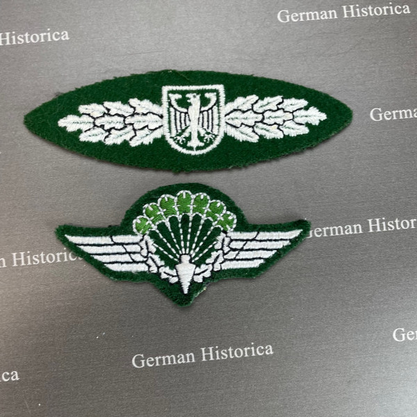 GSG 9 Fallschirmspringerabzeichen und Spange