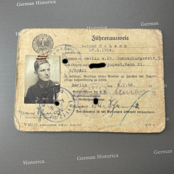 HJ Ausweis Führerausweis Berlin