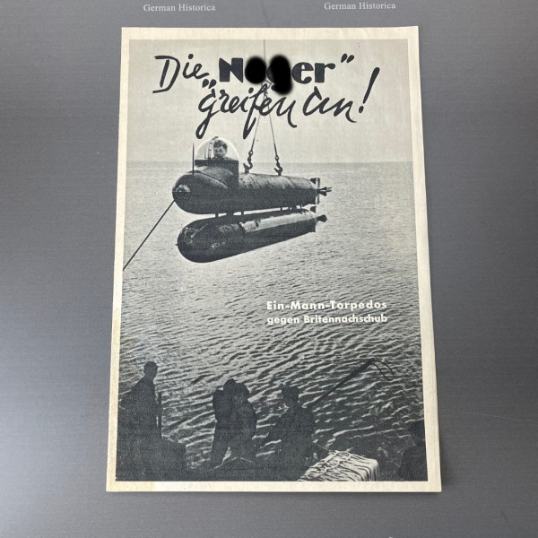 Werbebroschüre der Kriegsmarine OKM Kleinkampfverbände