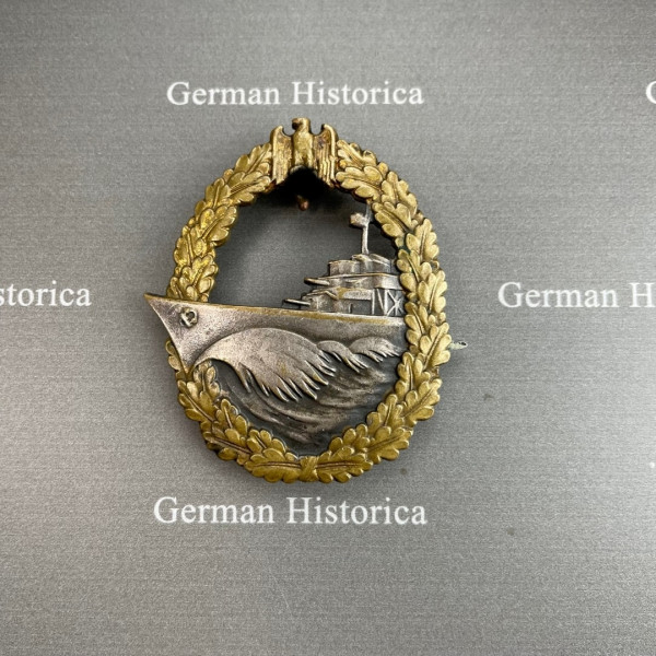 Kriegsmarine Zerstörer Kriegsabzeichen Schwerin