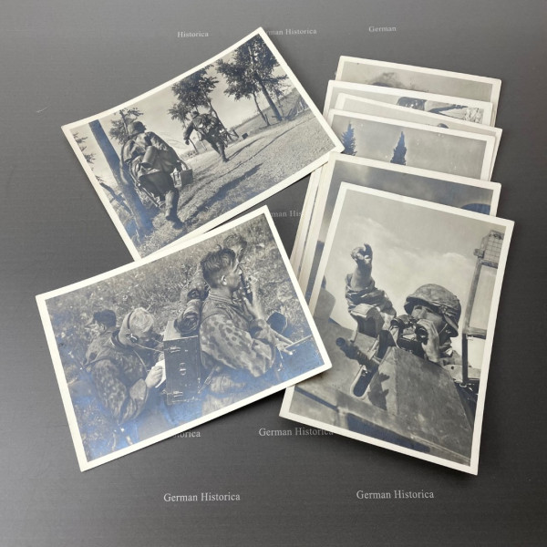 Postkarten ...Unsere Waffen SS ... Im Einsatz