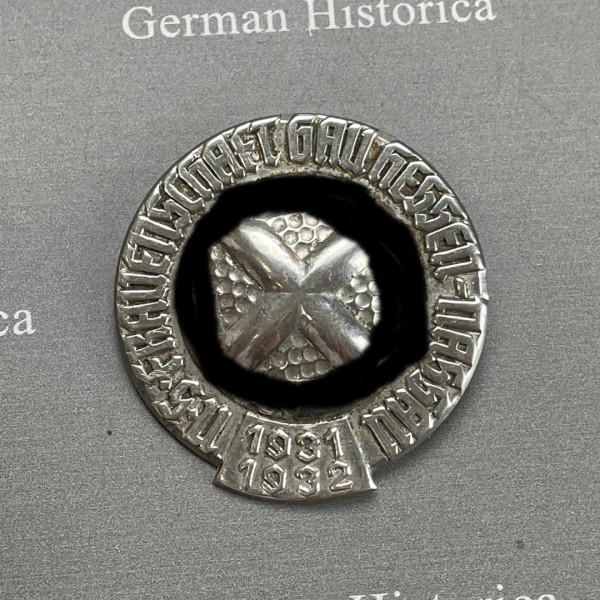 Frauenschaft NS Gau Hessen Nassau 1931 - 1932 Ehrenzeichen