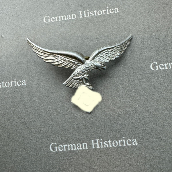 Luftwaffen Mützenadler I. Modell Aluminium