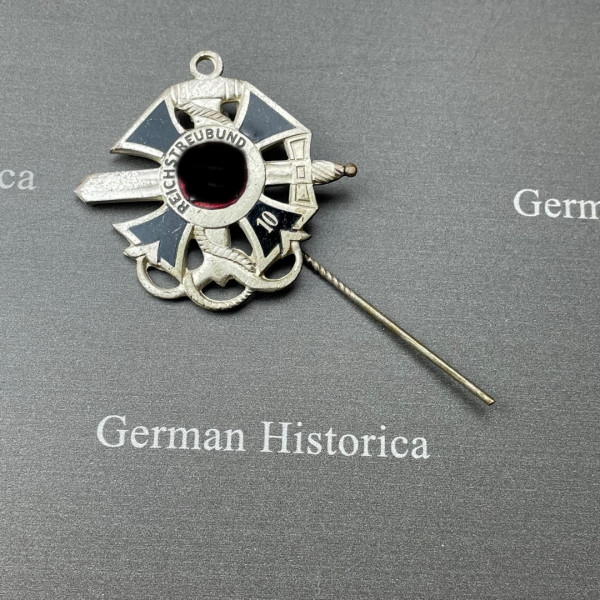 Reichstreubund Ehrenzeichen für Mitglieder der Marine für 10 Jahre Mitgliedschaft